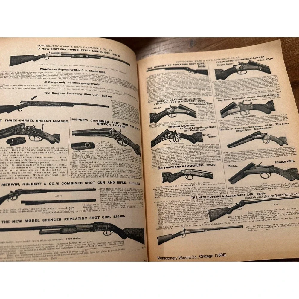 RARE SELECTIONS FROM OLD GUN CATALOGS 1880-1920 BY  JOSEPH SCHROEDER &GUN DIGEST